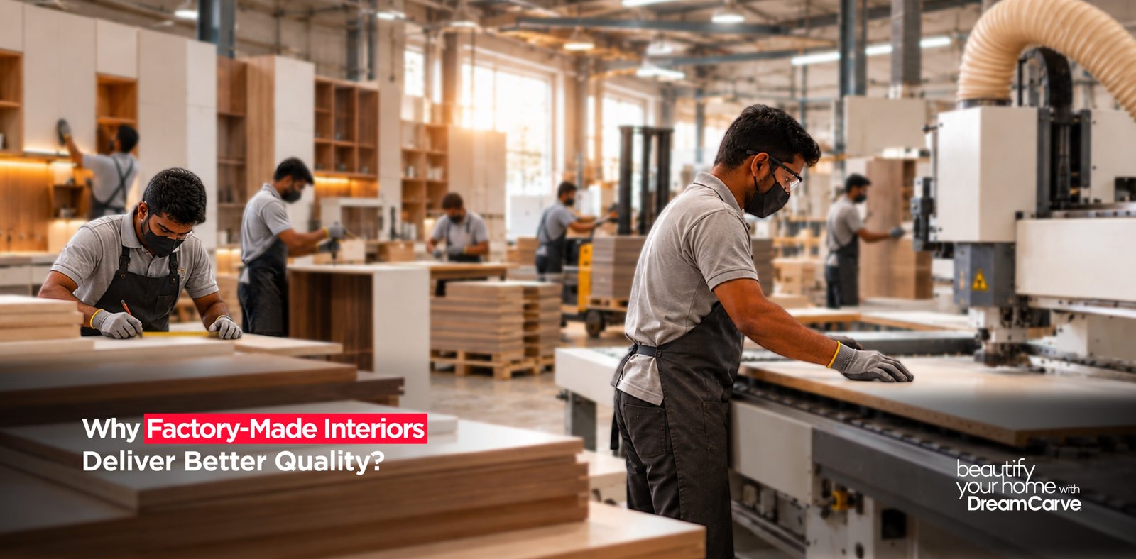Why Factory-Made Interiors Deliver Better Quality?